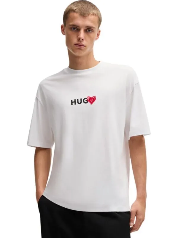 HUGO - Muška majica sa printom na leđima