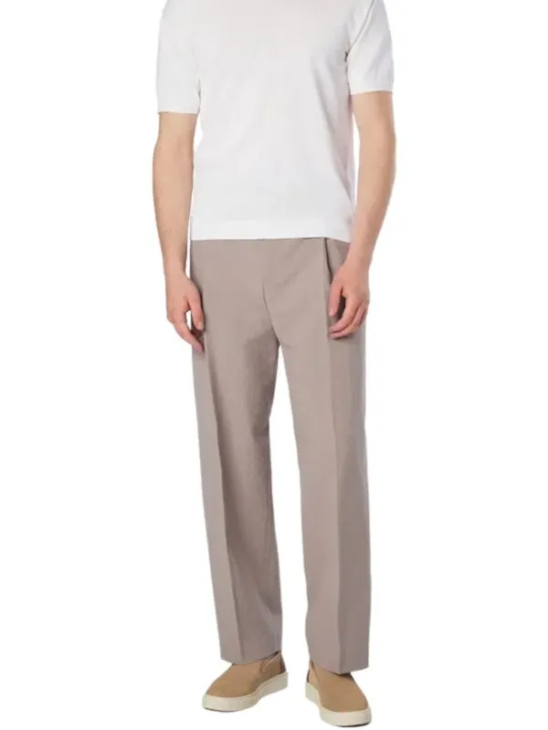 HUGO - Pamučne muške pantalone