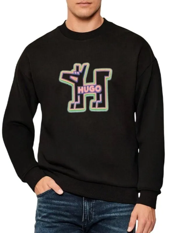 HUGO - Regular fit muški duks
