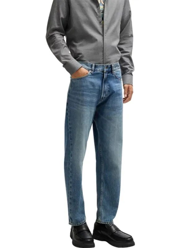 HUGO - Tapered fit muške farmerke