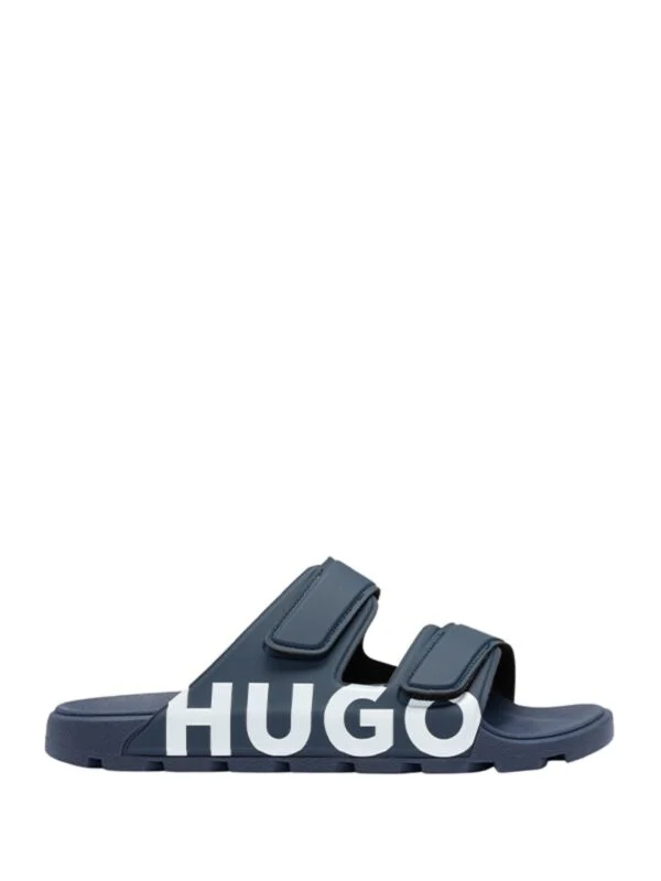 HUGO - Teget muške papuče