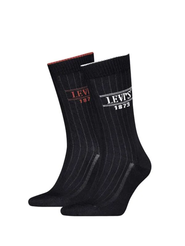 Levis - Crne muške čarape u setu