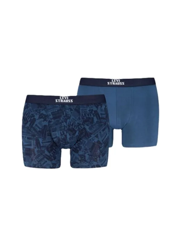 Levis - Plave muške bokserice u setu
