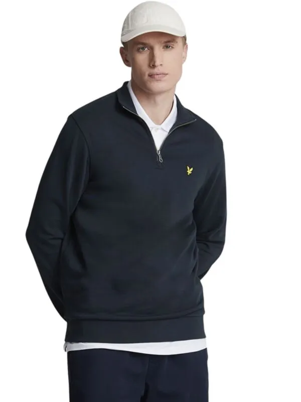 Lyle&Scott - Muški duks sa kratkim zipom