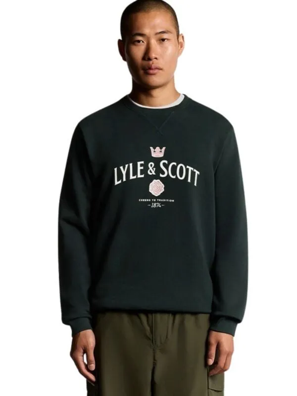 Lyle&Scott - Muški duks sa printom