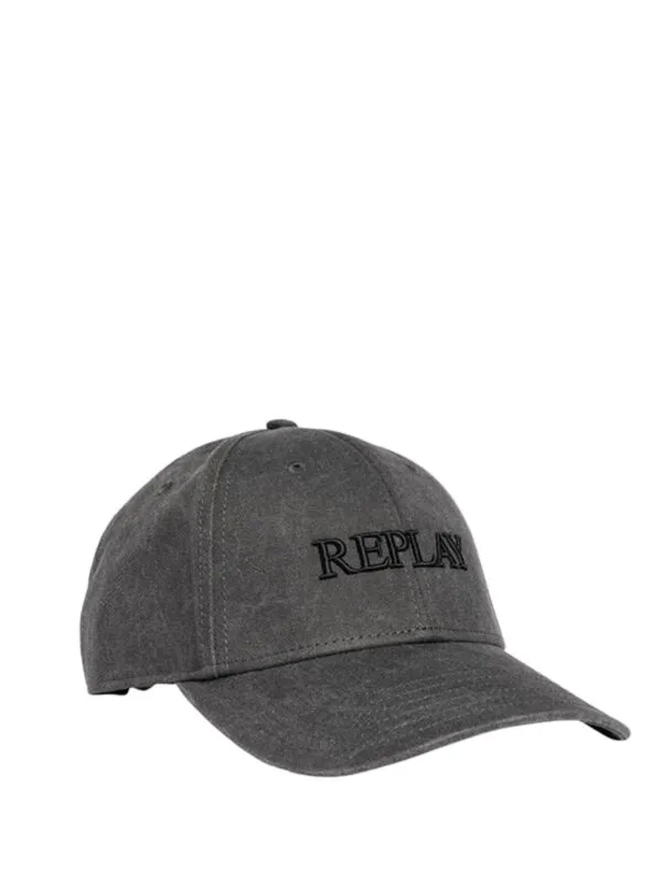 Replay - Tamnosivi unisex kačket