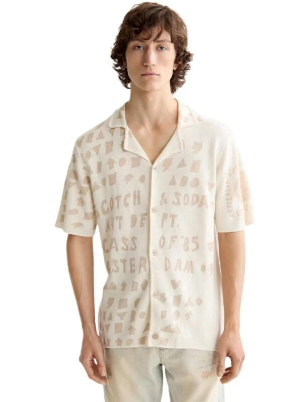 Scotch&Soda - Bež muška košulja