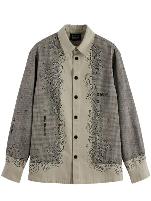 Scotch&Soda - Muška natkošulja sa printom