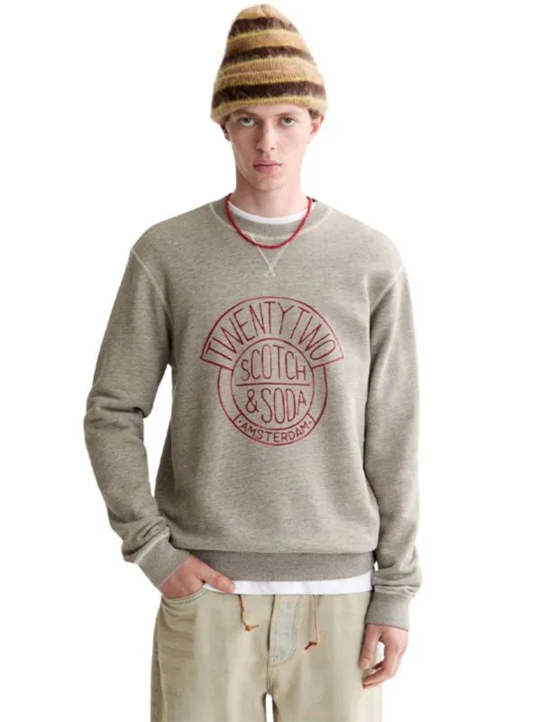 Scotch&Soda - Muški logo duks