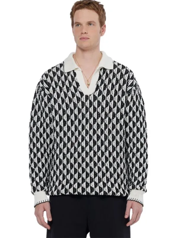 Scotch&Soda - Muški polo džemper