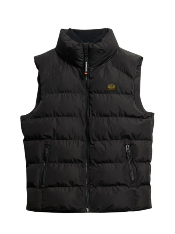 Superdry - Crni muški prsluk