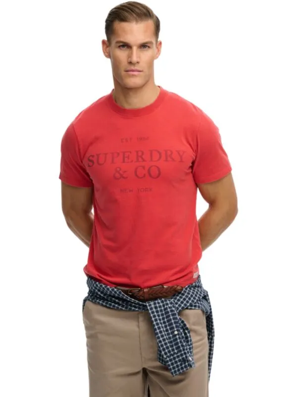 Superdry - Crvena muška majica
