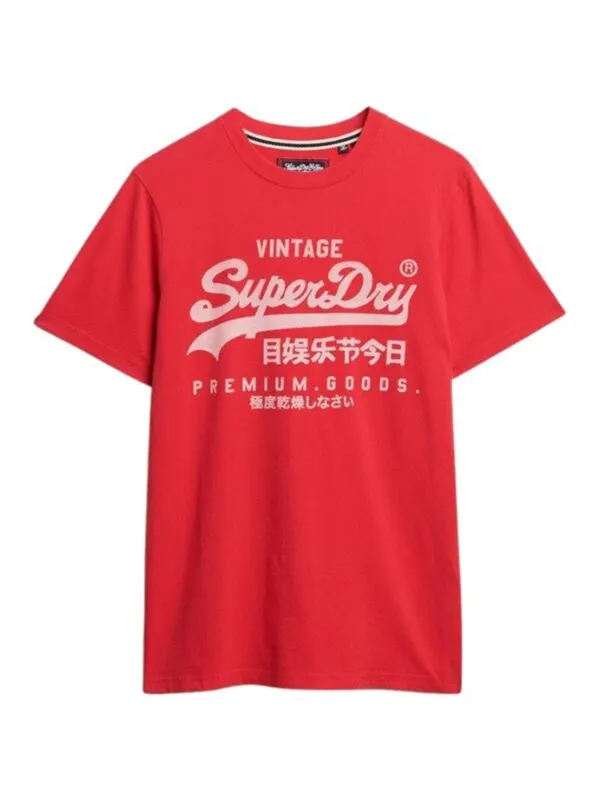 Superdry - Crvena muška majica