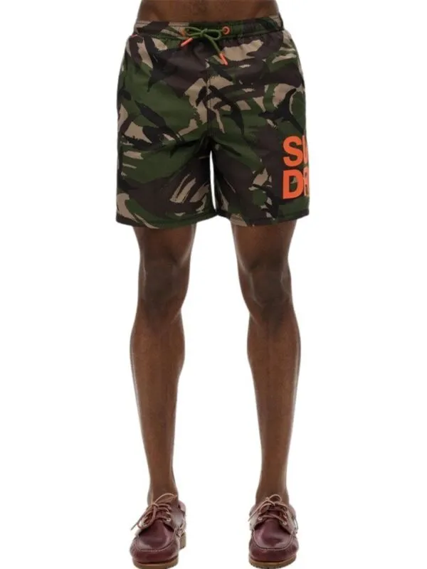 Superdry - Maskirni kupaći kostim za muškarce
