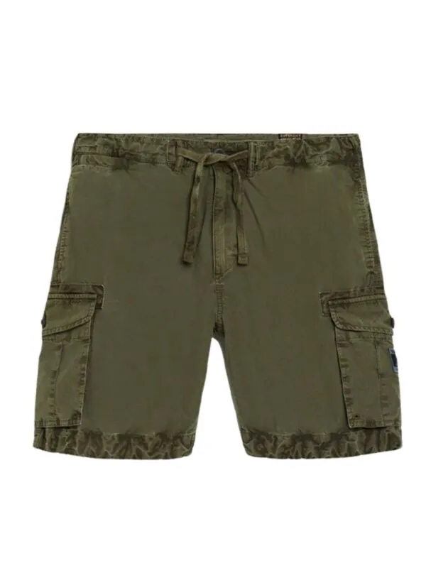 Superdry - Maslinaste muške bermude