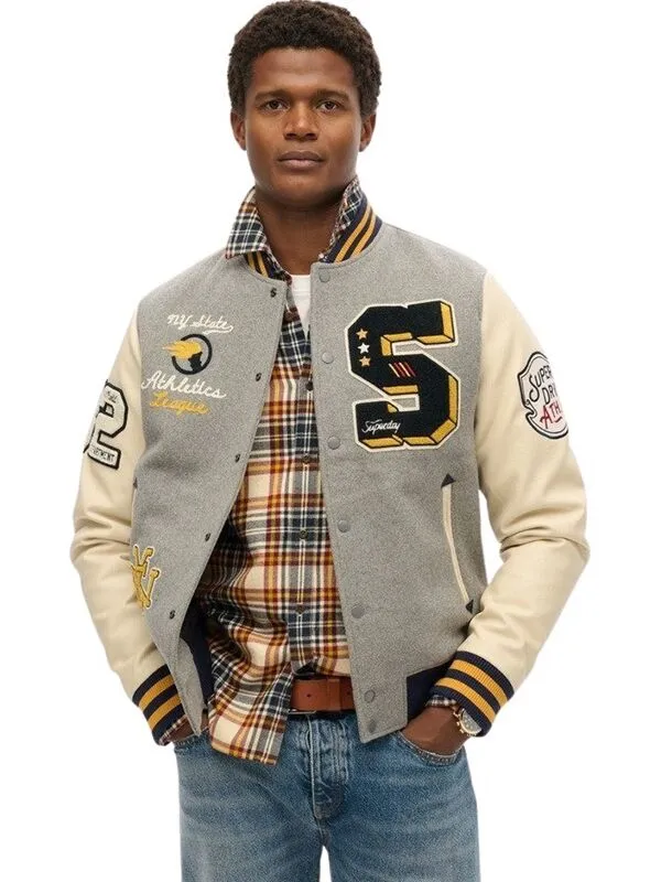 Superdry - Muška jakna sa aplikacijama