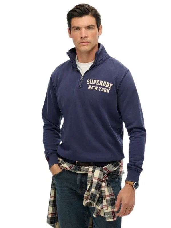 Superdry - Muški duks sa kratkim zipom