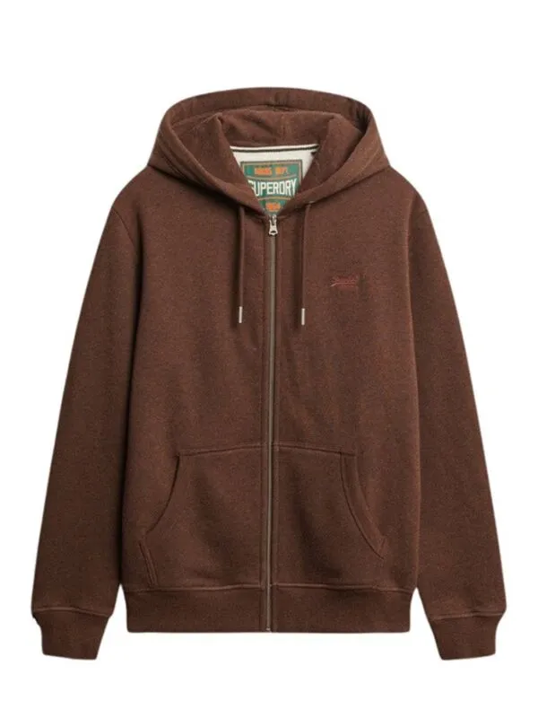 Superdry - Muški duks sa zip kopčanjem
