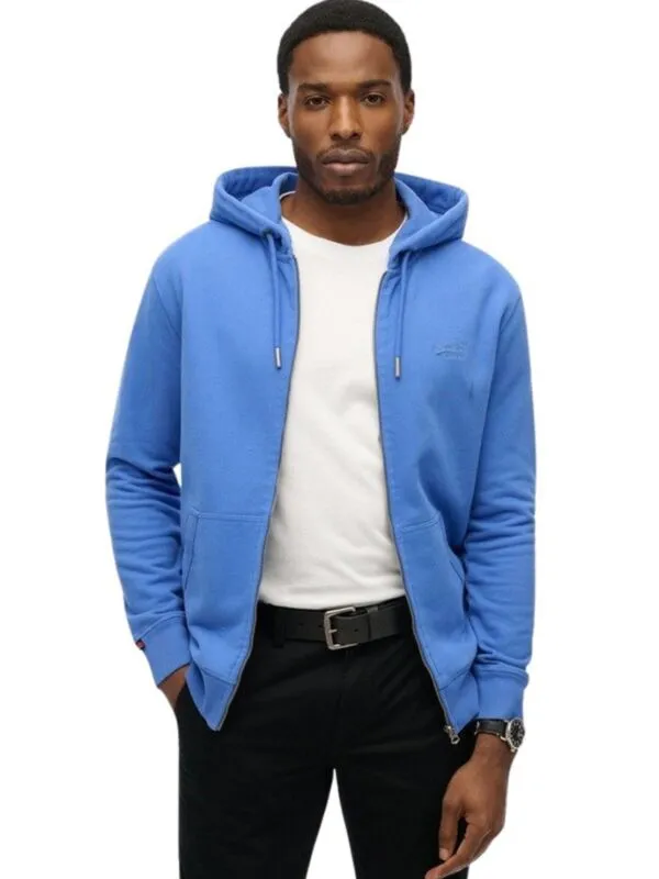 Superdry - Muški duks sa zip kopčanjem