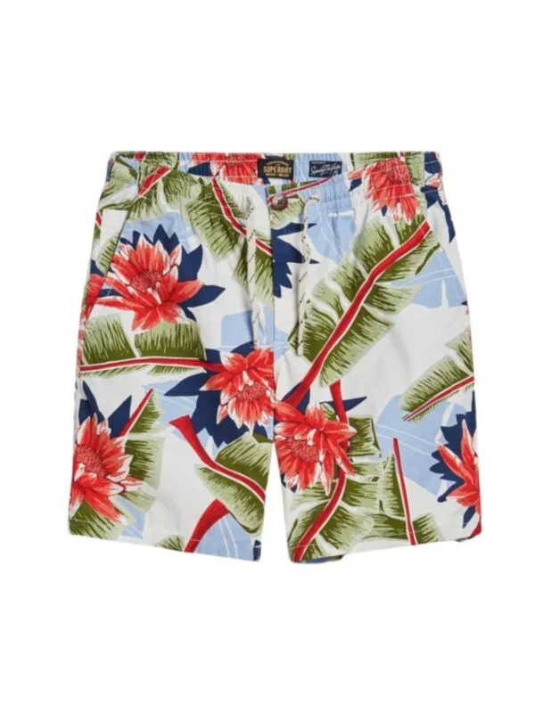 Superdry - Muški šorts sa cvetnim printom