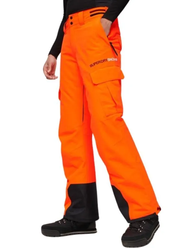Superdry - Narandžaste muške ski pantalone