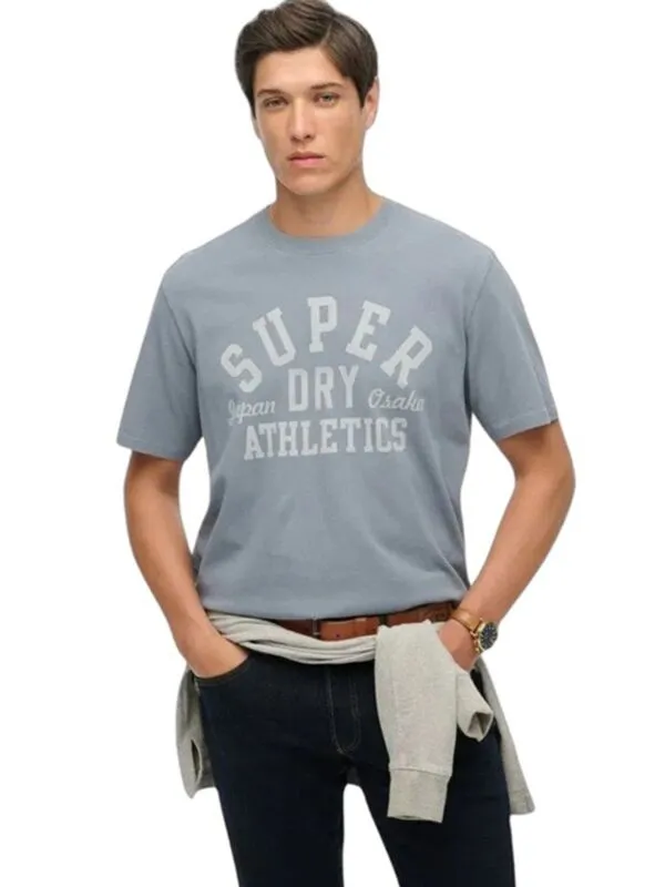 Superdry - Plava muška majica sa printom