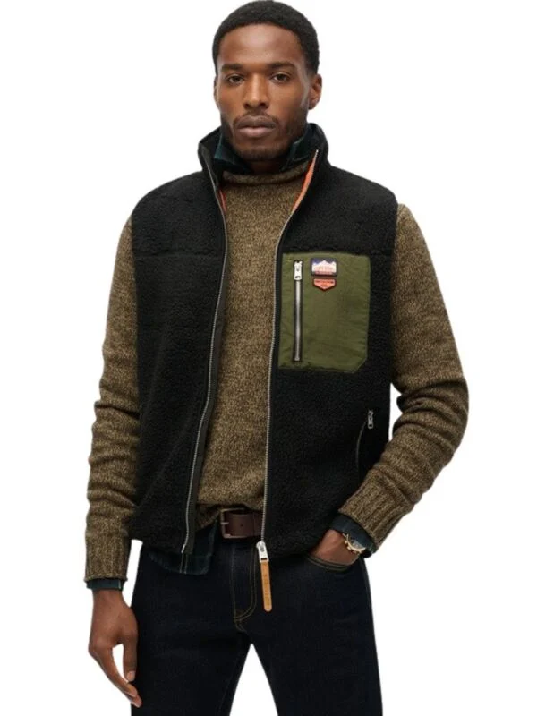 Superdry - Teddy muški prsluk