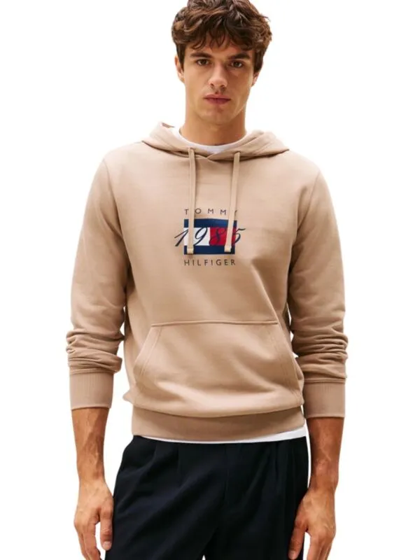 Tommy Hilfiger - Bež dukserica za muškarce