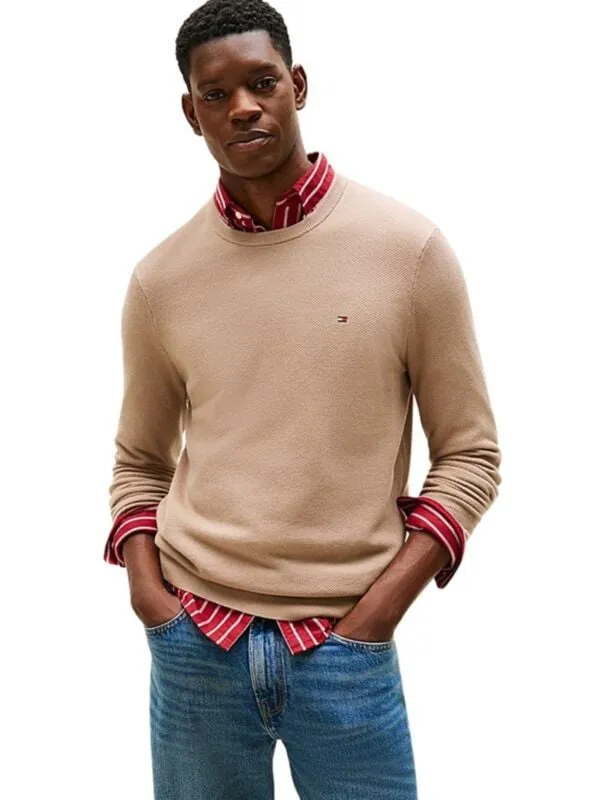 Tommy Hilfiger - Bež muški džemper