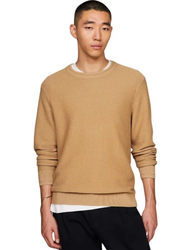 Tommy Hilfiger - Bež muški džemper
