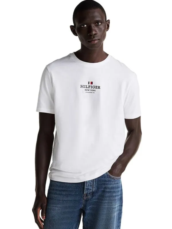 Tommy Hilfiger - Bela muška majica