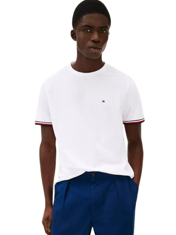 Tommy Hilfiger - Bela muška majica