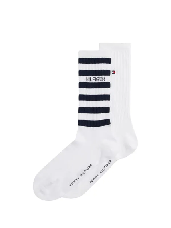 Tommy Hilfiger - Bele muške čarape u setu