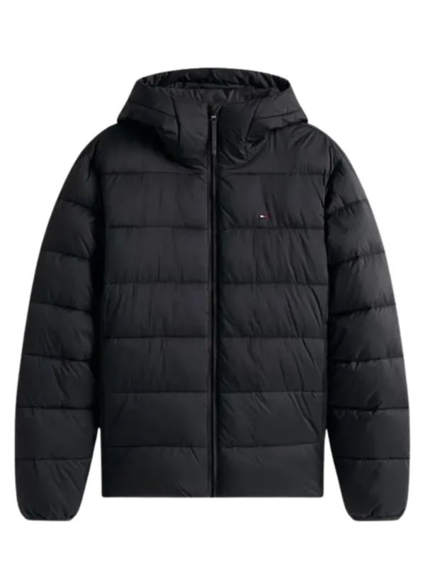 Tommy Hilfiger - Crna jakna za muškarce