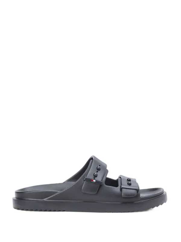 Tommy Hilfiger - Crne muške papuče