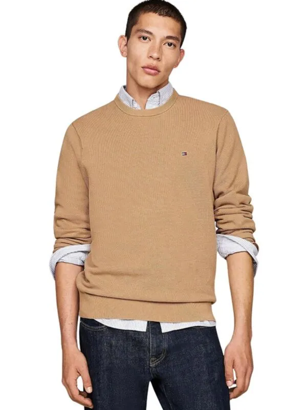 Tommy Hilfiger - Kamel muški džemper