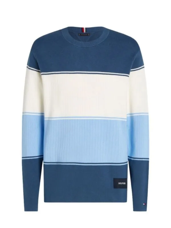Tommy Hilfiger - Kolor-blok muški džemper