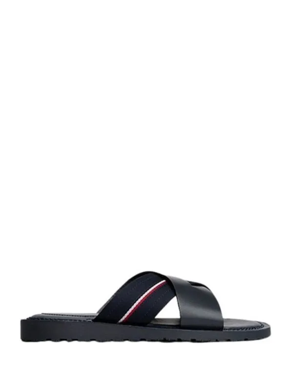 Tommy Hilfiger - Kožne muške papuče
