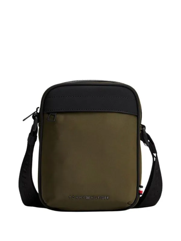 Tommy Hilfiger - Maslinasta muška torbica