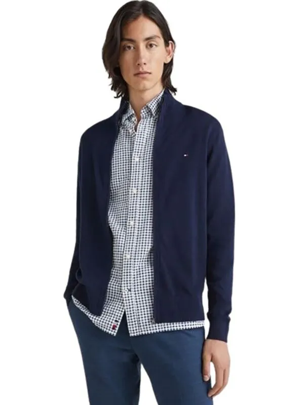 Tommy Hilfiger - Muški džemper sa zipom