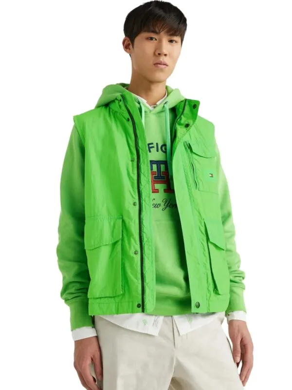 Tommy Hilfiger - Muški prsluk sa kapuljačom