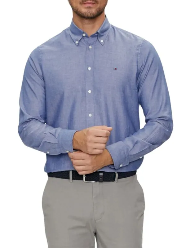 Tommy Hilfiger - Plava muška košulja