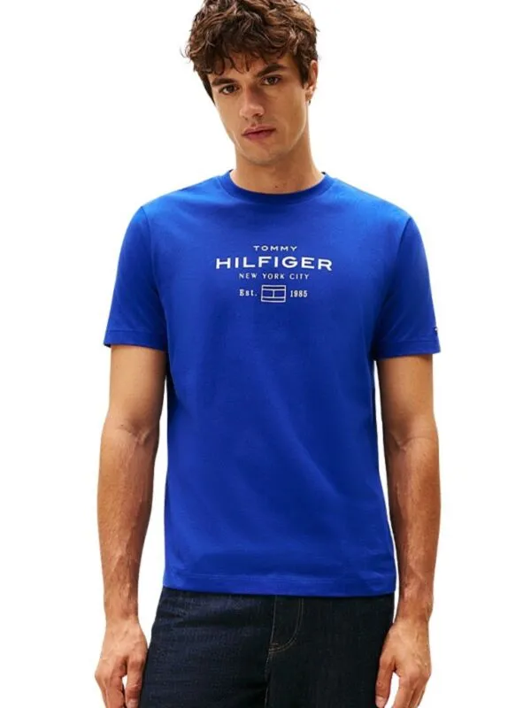 Tommy Hilfiger - Plava muška majica