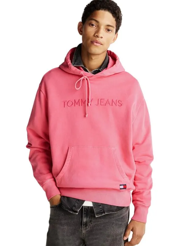 Tommy Hilfiger - Roze muški duks
