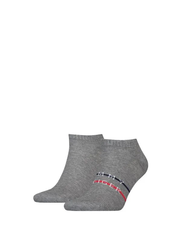 Tommy Hilfiger - Set sivih muških čarapa