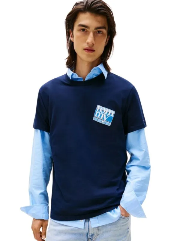Tommy Hilfiger - Teget muška majica