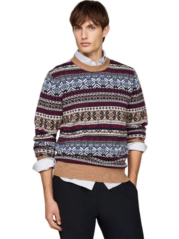 Tommy Hilfiger - Vuneni muški džemper