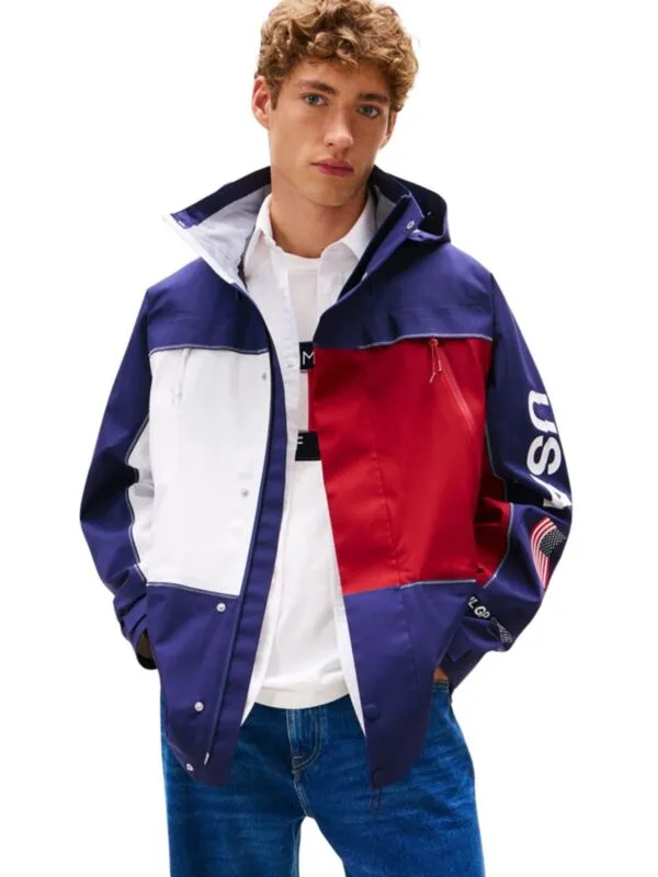 Tommy Hilfiger x U.S. Sail GP Team - Kolor-blok muška jakna