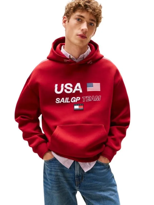 Tommy Hilfiger x U.S. Sail GP Team - Muški duks sa kapuljačom