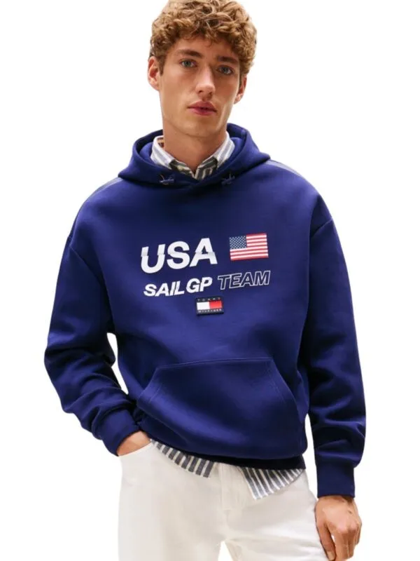 Tommy Hilfiger x U.S. Sail GP Team - Muški duks sa kapuljačom